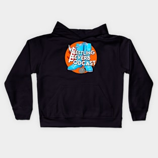 Classic wRestling Reverb (Orange) Kids Hoodie